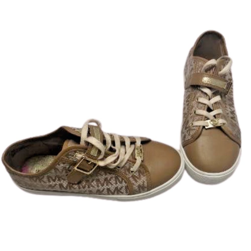 ✔️ Micheal Kors Sneakers Classic MK Logo Size 4